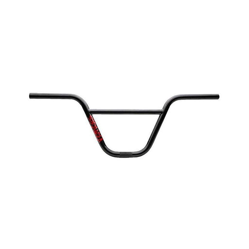 STRANGER HAZE HANDLEBAR black 2-piece 4130 chromoly BMX handlebar with 19mm crossbar and 9.2-10 inch rise