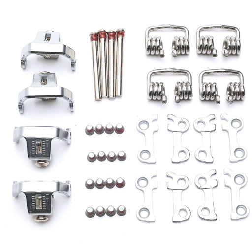 HT Components T2-SX Mechanism kit with springs, plates, screws, and back plates for bike cleats system