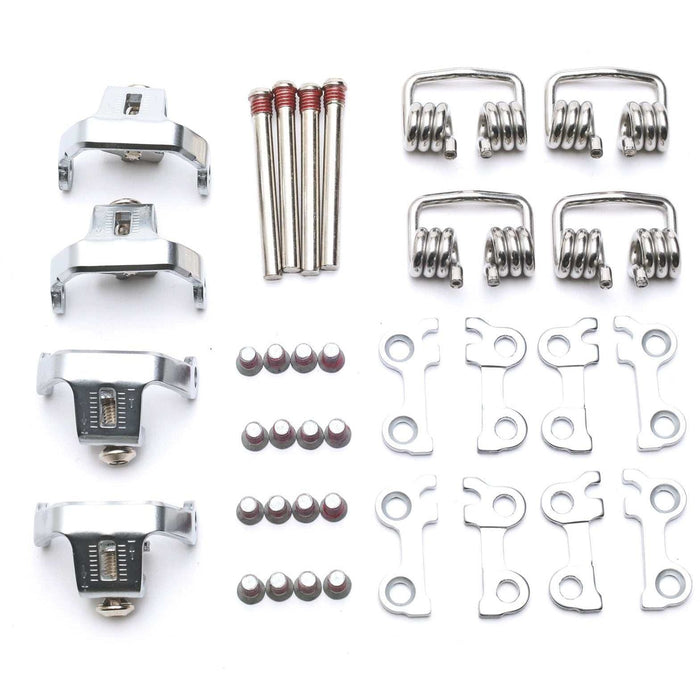 HT Components T2-SX Mechanism kit with springs, plates, screws, and back plates for bike cleats system