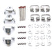 HT Components T2-SX Mechanism kit with springs, plates, screws, and back plates for bike cleats system