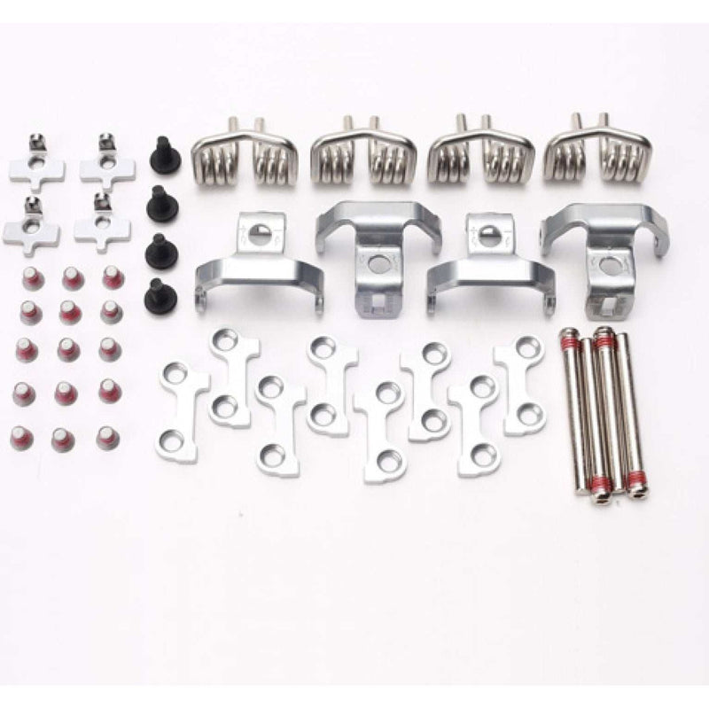 HT COMPONENTS X1 MECHANISM old version bike component kit with springs, plates, screws, and bolts for cycling performance upgrade