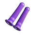 Purple Animal Clifton grips 165mm long with small flange and nylon bar ends made of soft Kraton gum