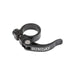 Black Sunday seat post clamp quick release lever for BMX and larger bikes, compatible with 28.6mm and 29.8mm steel frames.