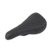 ODYSSEY AITKEN black BMX seat with diamond stitch design and 7mm chromoly rails