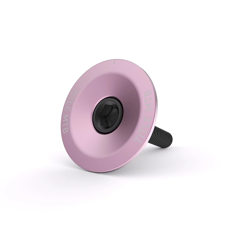 TITLE MTB HEADSET TOP CAP AND BOLT SET