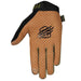 FIST black tan breathable hot weather breezer glove with perforated Clarino palm and touchscreen fingertips