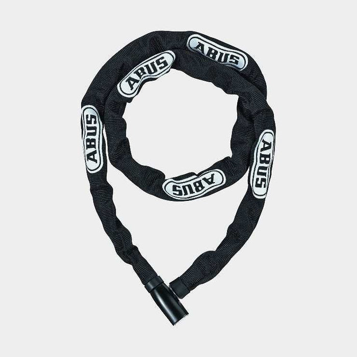ABUS STEEL-O-CHAIN 4804K/110 bike lock with automatic keyless locking, 110 cm length, protective chain cover