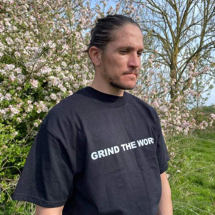 MARIE JADE X BUDDY MFG GRIND THE WORLD T-SHIRT