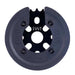 CULT PANZA black Conviction sprocket guard for BMX bike with four screws and engraved logo