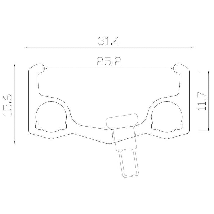 ALIENATION PBR BMX RIM