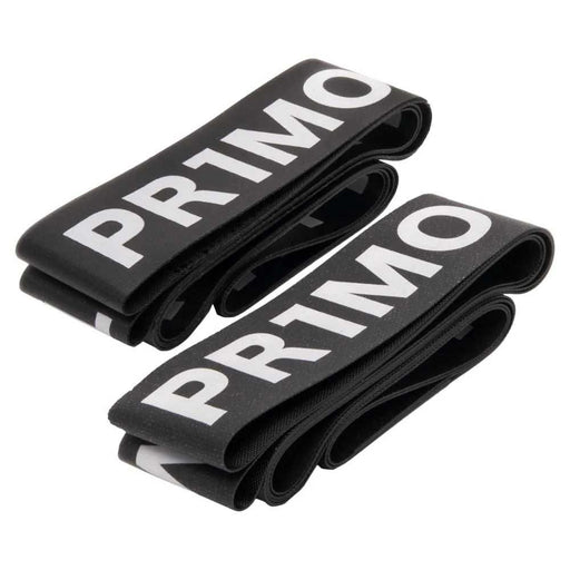 Black Primo New LOGO rim tape with white branding for bicycle tire protection and improved grip