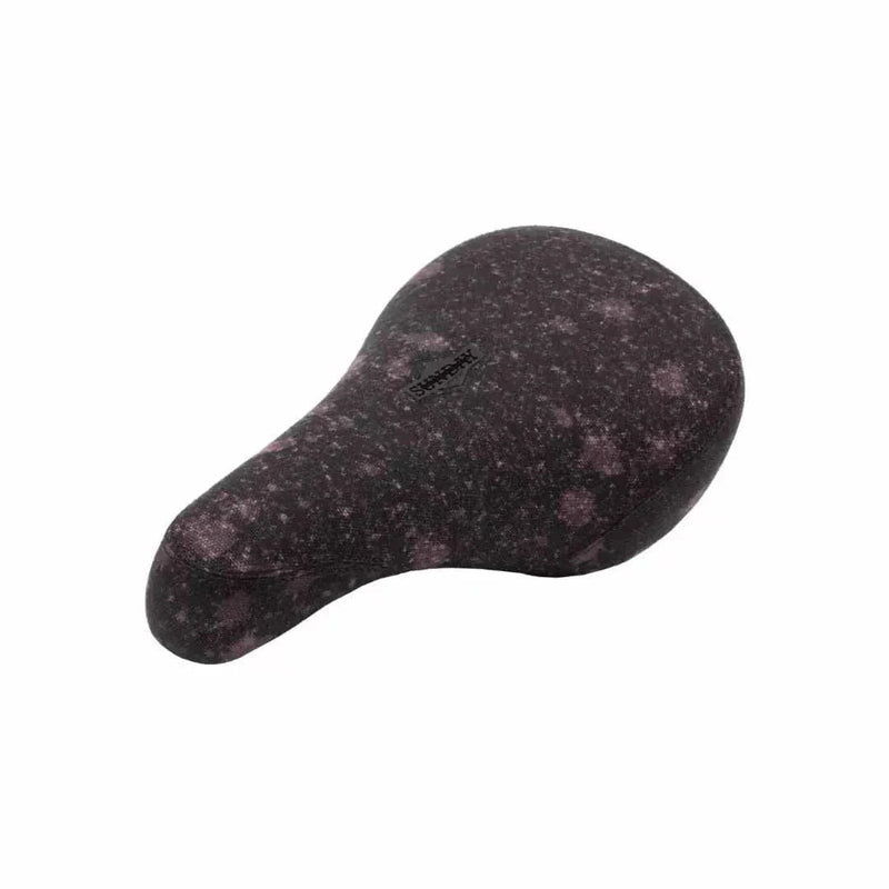 Sunday Seat Silva pivotal black bleach canvas bicycle seat with unique design
