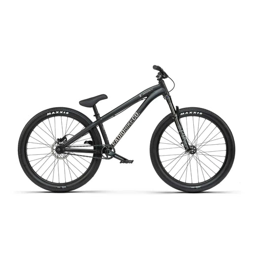 RADIO GRIFFIN PRO elite complete bike with 6061-T6 alloy frame, RockShox Pike DJ fork, Maxxis tires, and mechanical and hydraulic disc brakes.