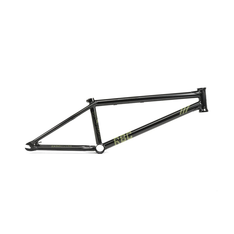 RADIO SQUAD FRAME black lightweight BMX bike frame with durable construction and sleek design