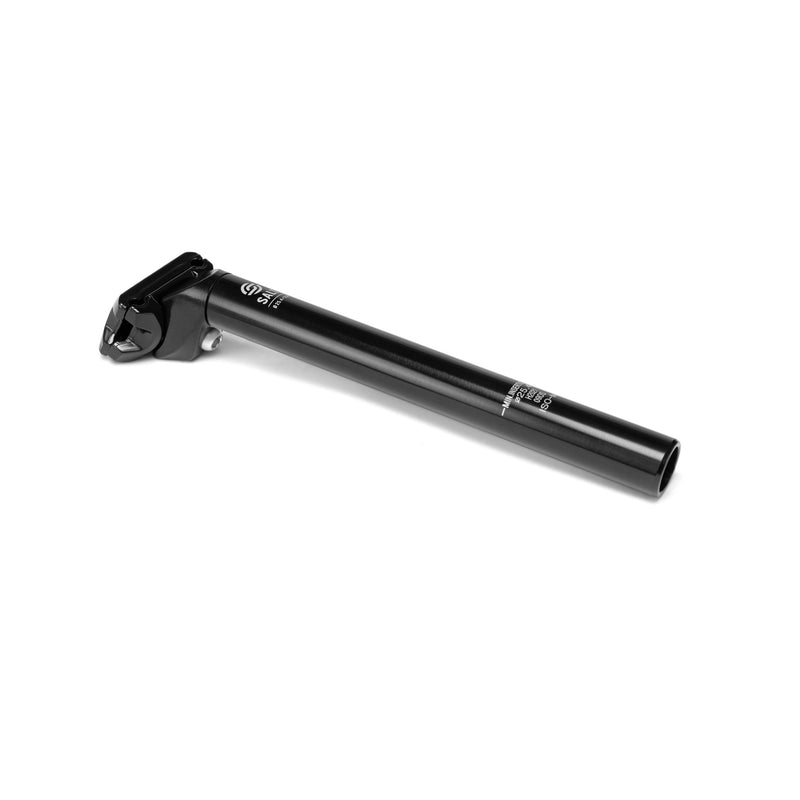 Black Salt Am Seat Post for Pivotal and Railed seats, 25.4mm diameter, 6061-T6 alloy.