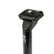 Black Salt AM Seat Post for Pivotal and Railed systems, 6061-T6 alloy, 25.4mm diameter.