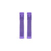 Flangeless purple SALT EX GRIPS, soft kraton, 154mm x 28mm, lightweight design.