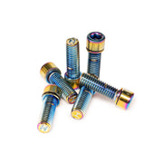 SALT SOLID STEM BOLTS in various colors including oil slick, featuring high-quality steel construction.