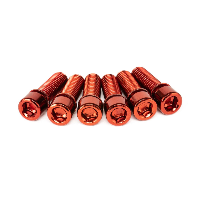 SALT SOLID STEM BOLTS in red, high-quality steel, suitable for SALT and SALTPLUS stems.
