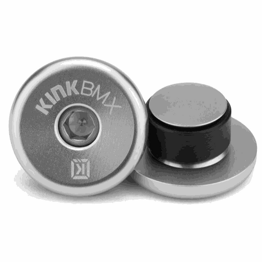 KINK IDEAL barends made of 7075-T6 aluminum with 31mm diameter and expanding nylon wedge mechanism for BMX bikes