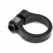 Black KINK MASTER SADDLE clamp made of 6061-T6 aluminum with custom bolt for 5mm or 6mm allen key adjustment