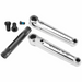 Kink Brace cranks 3-piece BMX crankset with 22mm hollow spindle and chromoly steel construction