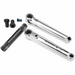 Kink Brace cranks set with hollow 22mm spindle and 3-piece chrome chromoly steel design
