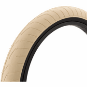KINK Sever tire in beige with low profile tread and micro-knurled surface for grip and durability