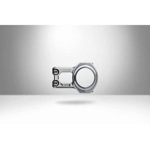 MTB ST1 Stem chrome finished mountain bike stem with 31.8mm clamp, machined 6061 T6 aluminum, designed for freeride and downhill biking.