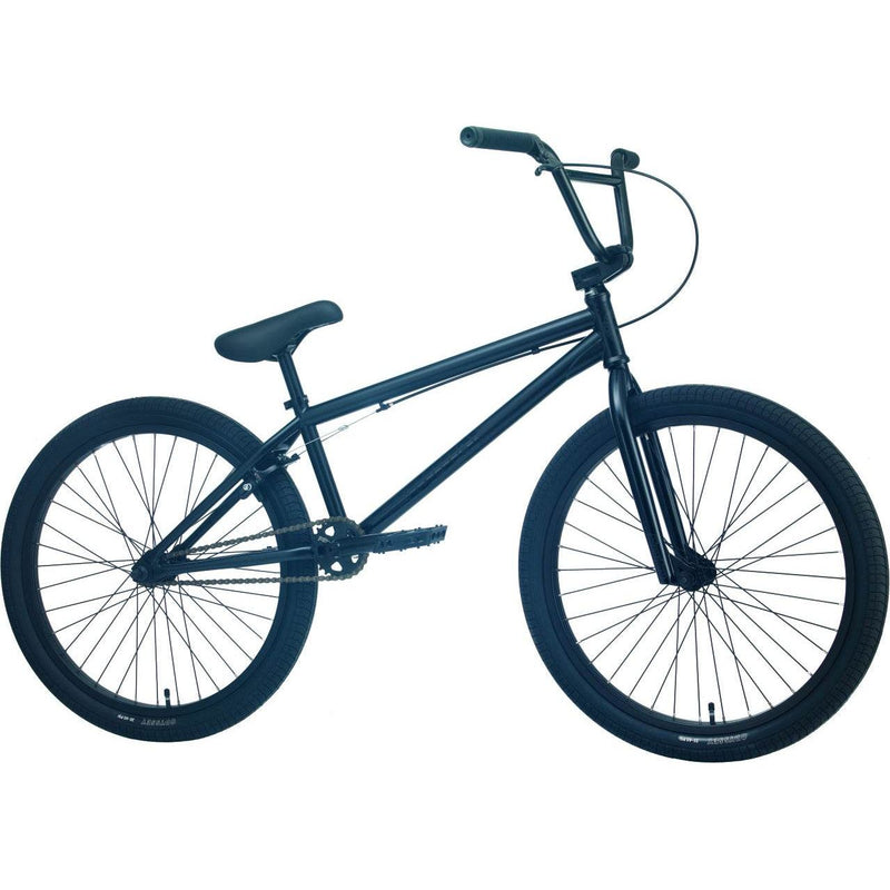 Black SUNDAY MODEL C 24-inch BMX bike with Odyssey parts and 24" Pro-Style geometry.