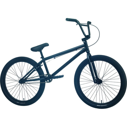 Black SUNDAY MODEL C 24-inch BMX bike with Odyssey parts and 24" Pro-Style geometry.