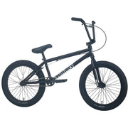 Sunday Scout 20" complete BMX bike with black frame, Odyssey Path Pro tires, sealed hubs, and Sunday Badge pivotal seat.