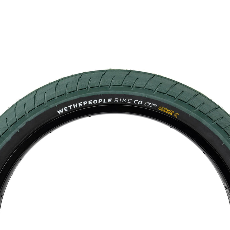 WETHEPEOPLE ACTIVATE TIRE with fast-rolling tread and cobweb technology.