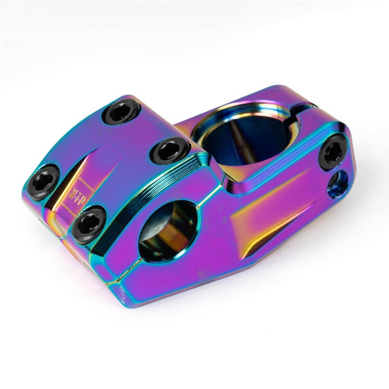 WETHEPEOPLE KIRA STEM short 45mm reach flatland street hybrid stem in oilslick finish