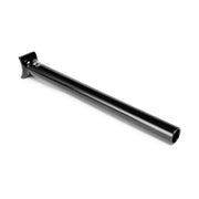 Black WETHEPEOPLE Pivotal Seat Post made of 3D forged 6061-T6 alloy, 200mm long, for standard 25.4mm seat posts