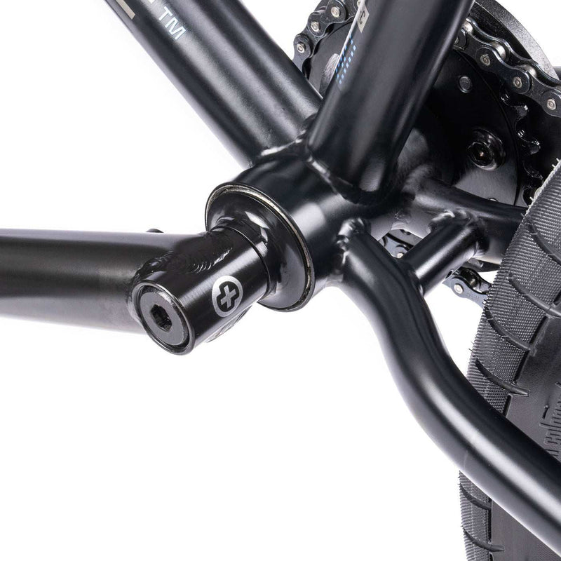 WETHEPEOPLE TRUST CS complete bike close-up showing crankset and rear tire.