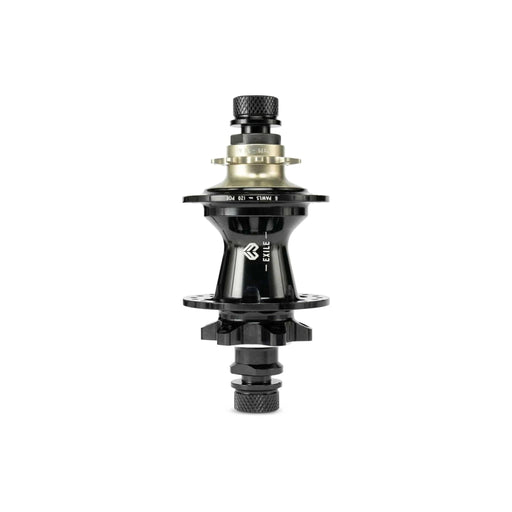ÉCLAT EXILE CS HUB with lightweight 7075-T6 alloy driver, 120 points of engagement, black design.
