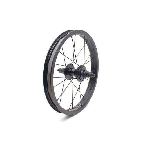 Cult Juvenile 16 inch cassette rear wheel with aluminum hub and rim, 9T driver, 20H pinned spokes